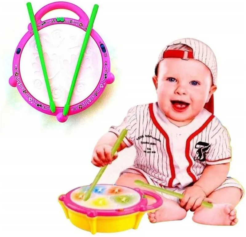 LooknlveSports Musical Drum set for kids(Green)