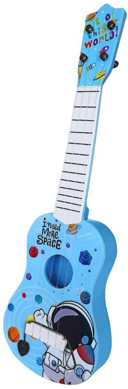 KidsCorner Printed Guitar Toy/ Musical Acoustic Guitar with Adjustable Tunning Knob(Multicolor)