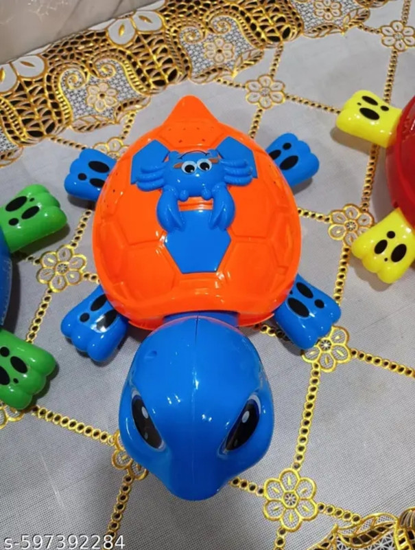 TAPUJI wind-up turtle bath toy(Multicolor)