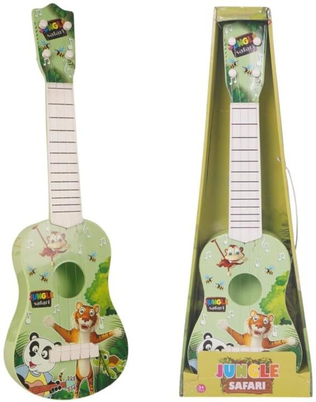 Urban Cartel Kids Toy Guitar 17 Inch Plastic Musical Instrument for Toddlers(Green)