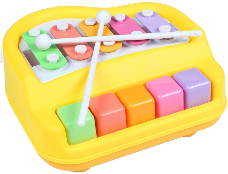 Superstore BeOne Multi Musical Keys Xylophone & Piano for Kids & Toddler Multi Musical Keys Xylophone & Piano for Kids & Toddler Analog Portable Keyboard(8 Keys)