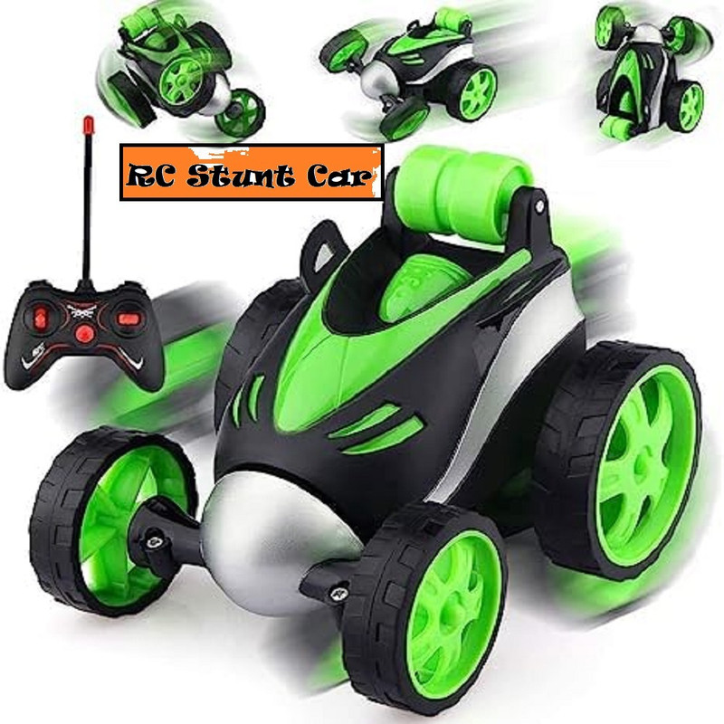 Pepstter Vibe Remote Control Car RC Stunt Vehicle 360° Rotating Rolling(Multicolor)
