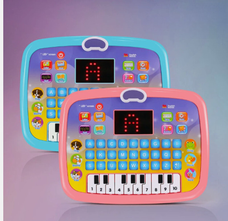KinderTales PVC Multicolor Plastic Kids Music(IND*6547) Computer Toy(Multicolor)
