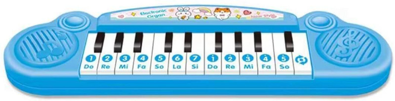 Xcillince Toys FunBeat Kids Electronic Organ Piano Toy with 13 Keys(Multicolor)