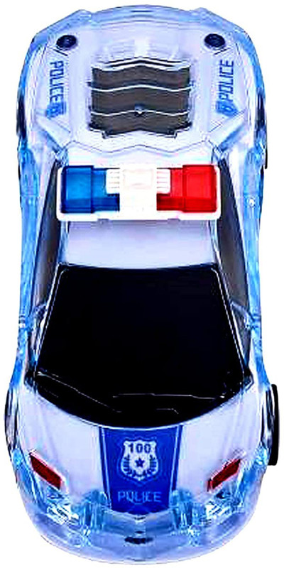 PRIMEFAIR Police Pullback Vehicle Toy for Kids Best Birthday Gift for 3+ Years Boys Girls(Multicolor)