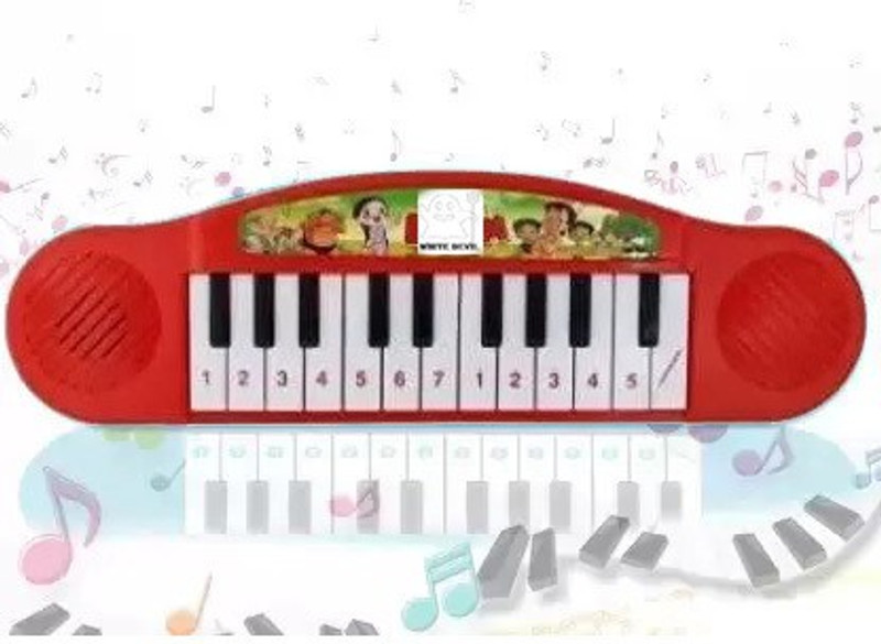 White Devil Mini Piano toy with beautiful sound for kids , kids toy(Red)
