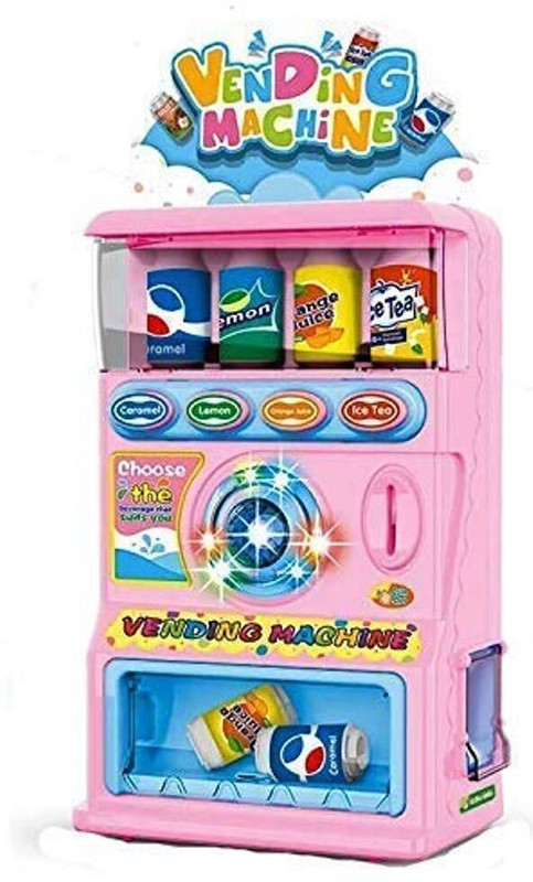 Pepstter Vending Machine Toy, Electronic Drink Machines Toy (Color as Per Stock)(Multicolor)