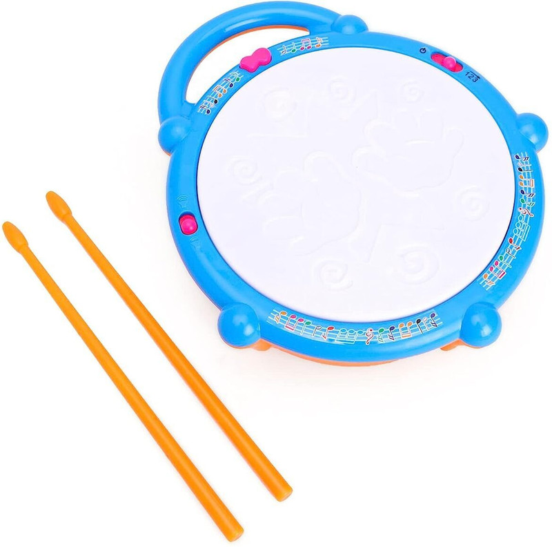 HouseOfCommon Musical Toy Flash Drum(Multicolor)