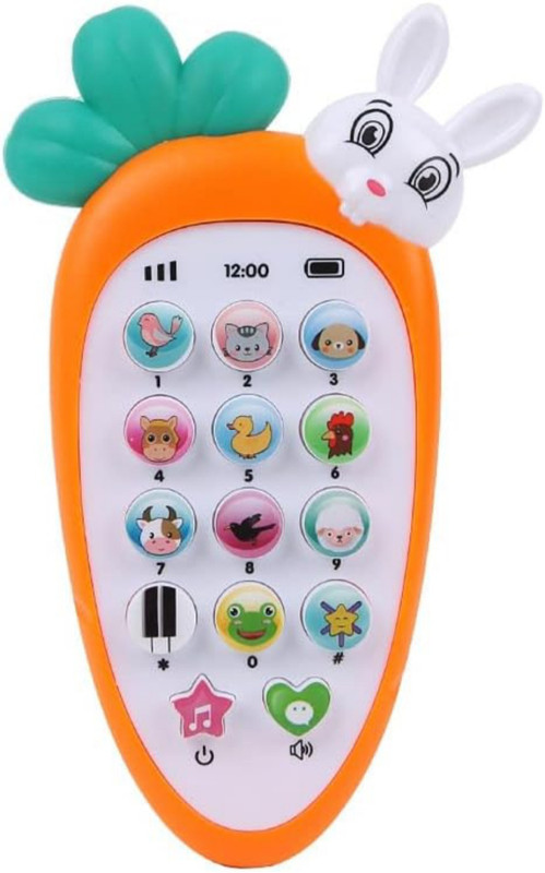 RISHI QUALITY Rabbit Phone Smart Careless Mobile For Kids Music Phone With Many Features.(Multicolor)