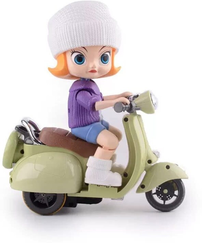 Funaura 360degree rotating doll(Multicolor)