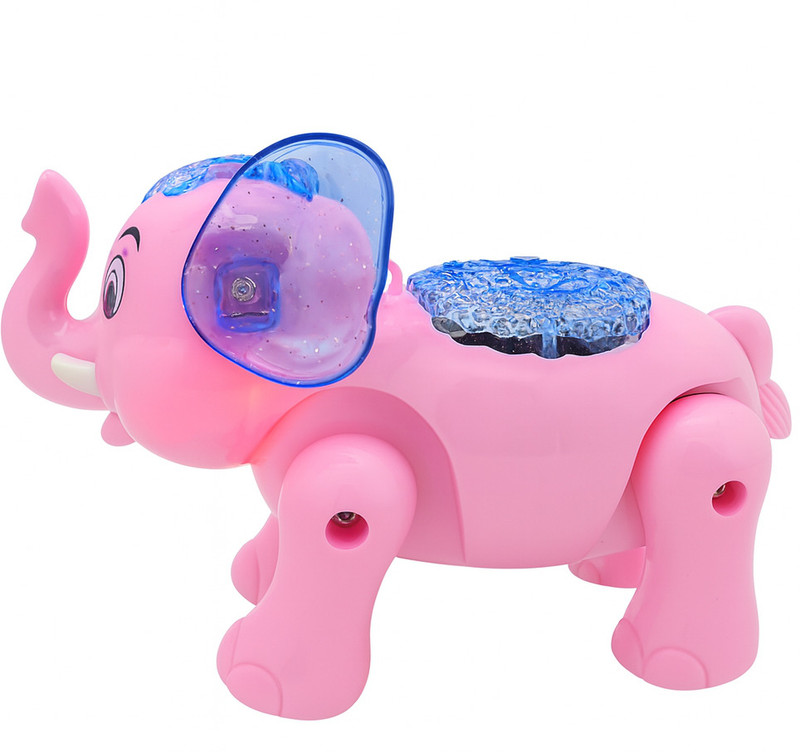 faazex Clever Elephant Toy(Pink)
