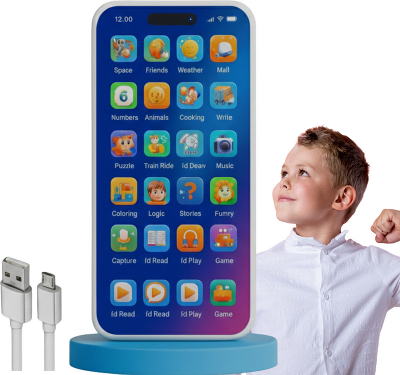 careforkids Kids Pretend Play Mobile Phone Educational Toy(Multicolor)
