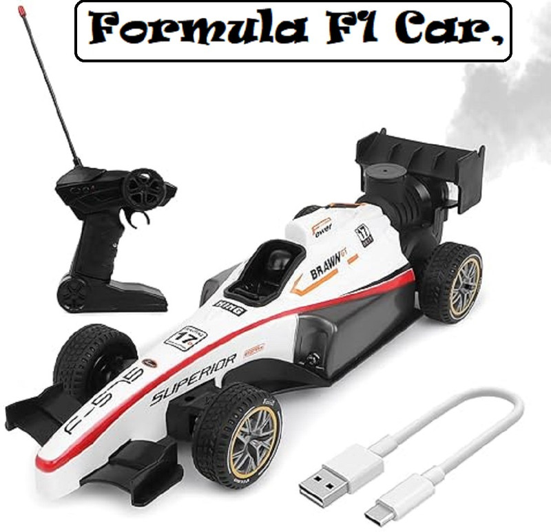 Pepstter RC Speed Formula F1 Car, 1:14 Scale, Remote Control, Rechargeable(Multicolor)