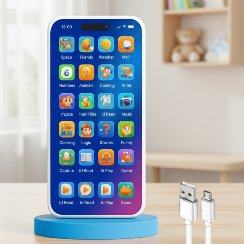 Echoshop Kids Musical Educational Smartphone Toy(Multicolor)