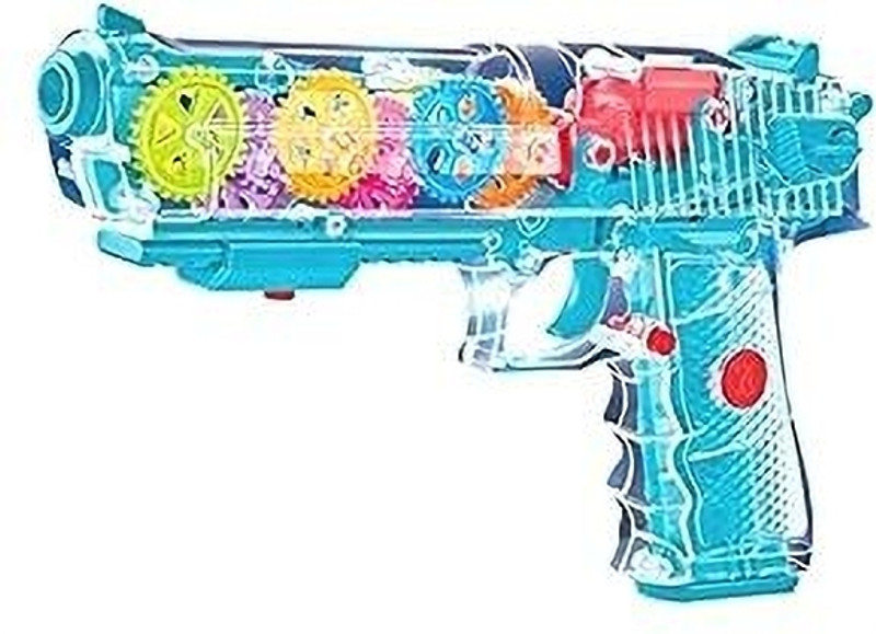 Adhira Toys Musical Gun Toy(Multicolor)