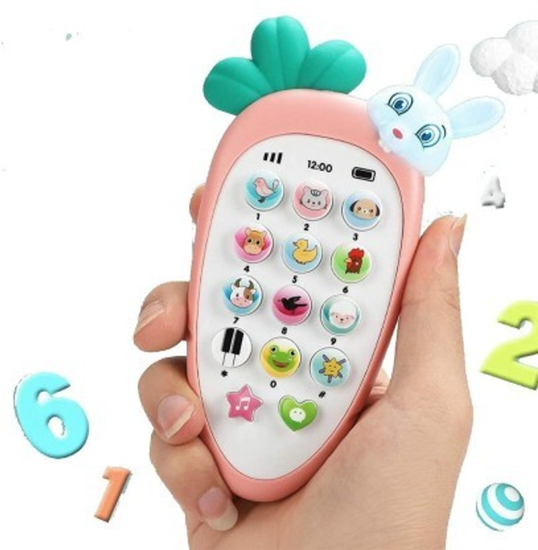 Akvanar Musical Rabbit Mobile with Colorful Light & Music Toy (Multicolor)(White)