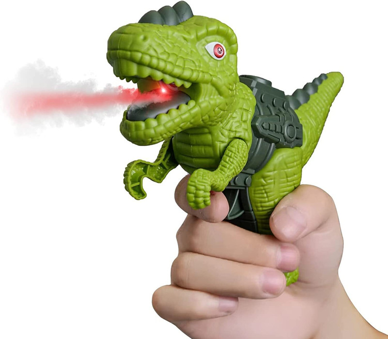 SARASI Dinosaur Smoke Musical Toy For Children's, Dazzling Light, Music[Pack 1](Multicolor)