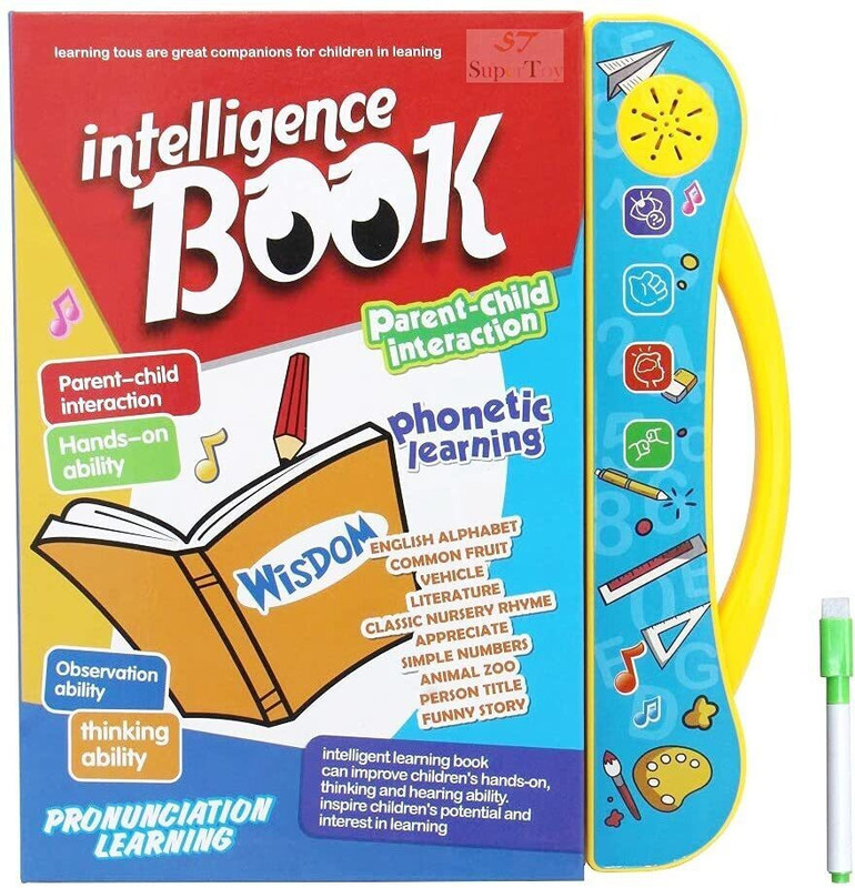 KC COLLECTION Intellectual Learning Study Book Electronic Talking Book (Multicolor)(Multicolor)