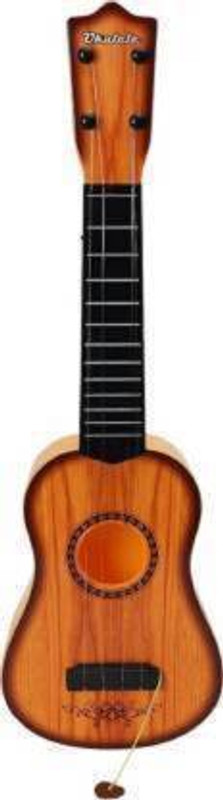 ATISHAY RETAIL 4 string wooden finish plastic guitar fOR KID boys & girls (Multicolor)(Multicolor)
