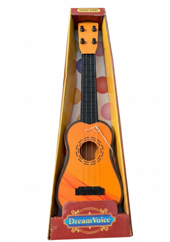 Kmc kidoz Guitar for Kids – 4-String Mini Instrument for Beginners(Multicolor)