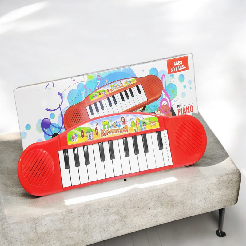 HK Toys Mini Portable Piano Keyboard Musical Toy for Kids/Babies/Girls/Boys/Gifts(Multicolor)
