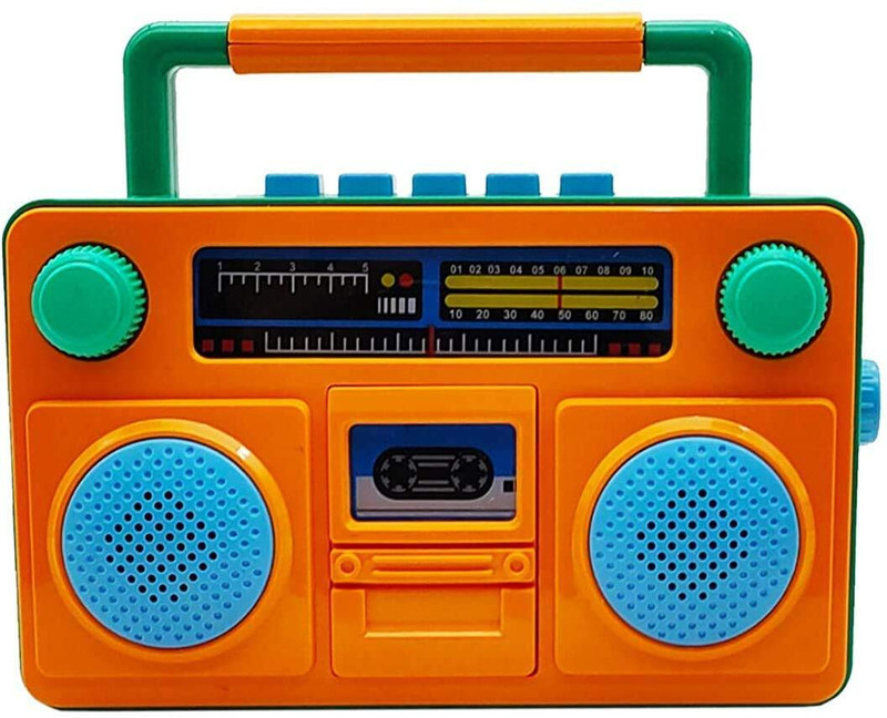 arthasya Classical Model Early Education Mini Tap Record Music Radio Toys(Multicolor)