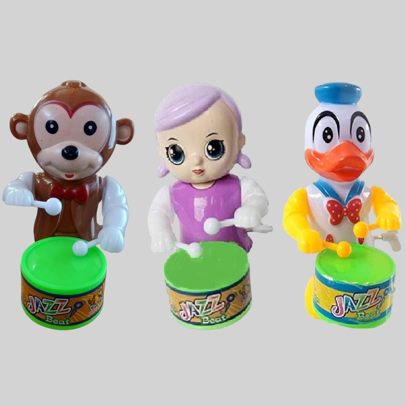 S.T.S ENTERPRISES nEw Drummer nEw for Kids Key-Operated Toy for Baby with Drumming Dancing toy(Multicolor)