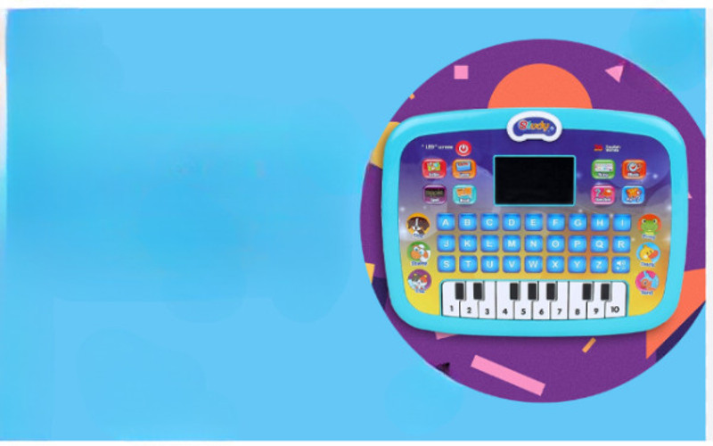 KinderTales Kid Tablet Toddler Learning Pad(IND*001932) Interactive Toy(Multicolor)