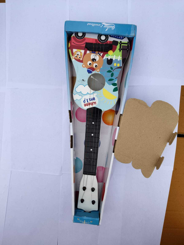 IJAYTOYS New Cartoon Printed Mini Guitar Toy for Kids Learning Toys (Multicolor)(Multicolor)