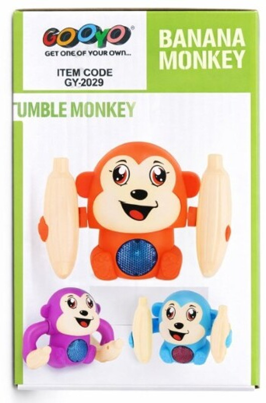 Galactic Jumping Banana Monkey(Multicolor)