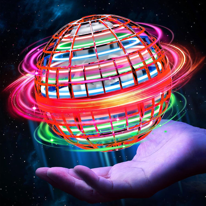 Cyrus Hand-Controlled Flying Ball Toys Intelligent with LED Lights Flying Ball(Multicolor)
