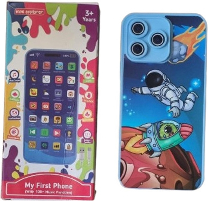 Kidsbuddy Kids Toys Phone Toy Musical Phone Toy with Rechargeable Battery(Multicolor)