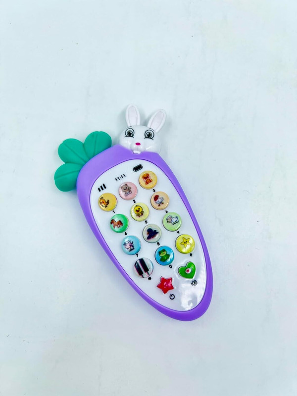 Pluspoint Kids Smart Phone Toy with Music and Lights Cordless Mobile Phone Play Toy(Multicolor)