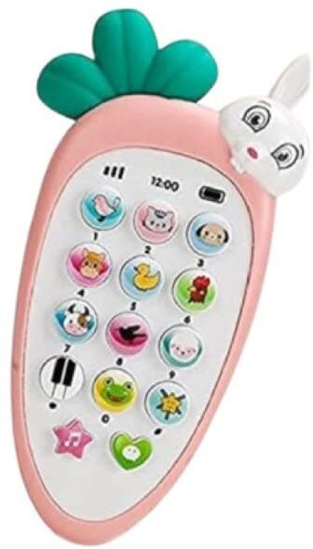 ARNIYAVALA Mobile Phone Toy with 20 Musical Songs Animal Sound for Kids(Multicolor)
