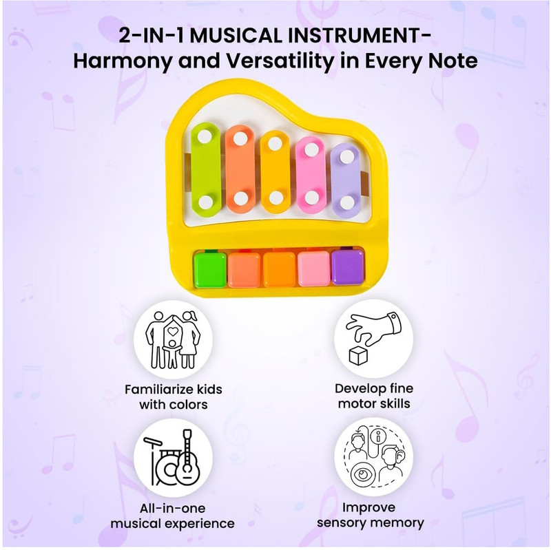 BHVMEY xylophone for adults(Multicolor)