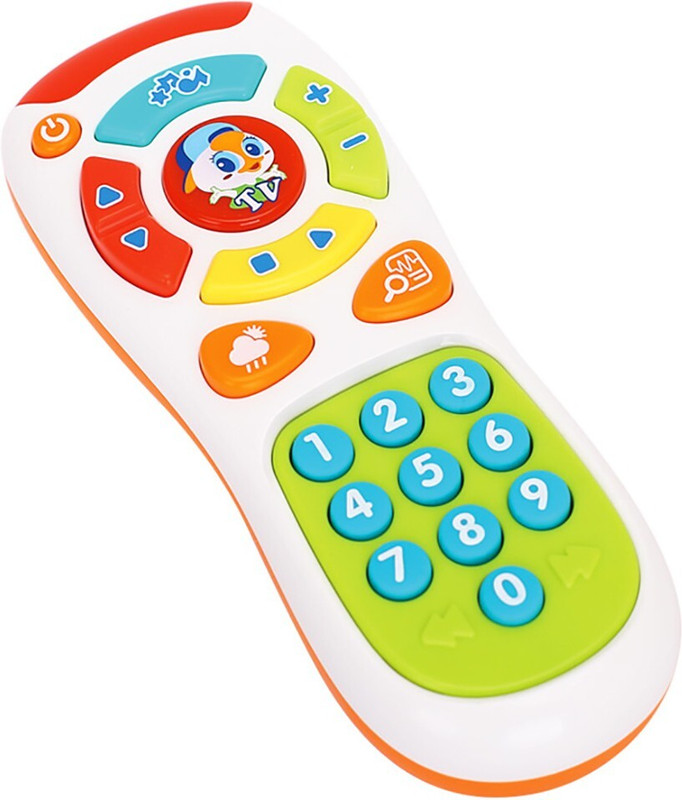 Kiditos Baby Electric Click & Count Remote with Light & Music Early Learning Educational Toys for Toddler(Multicolor)