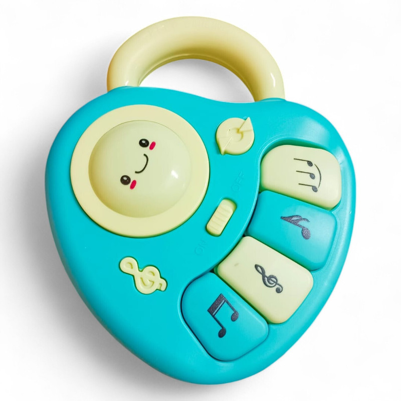 333MART Baby Piano Musical Infant Toy 4 Key Nodes with 31 Music melodies(Multicolor)