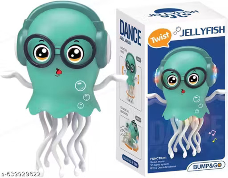 Toys World Musical Dancing Jellyfish Toy(Multicolor)