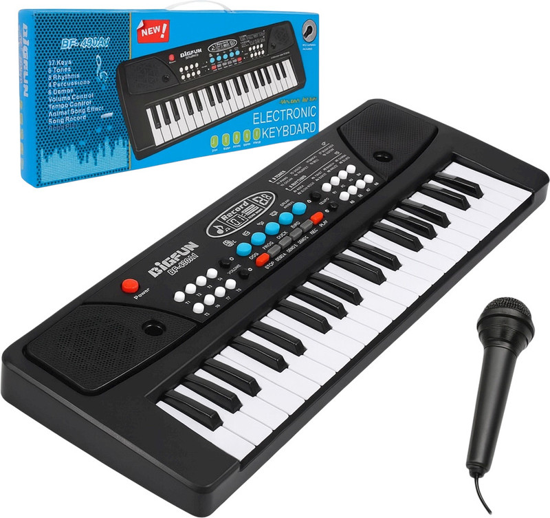 KAVANA Electronic Piano Keyboard Recording and replay Music Piano Keyboard(Black)