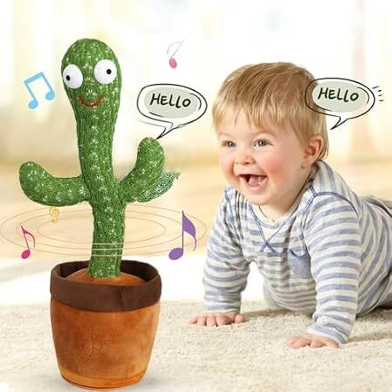 Adhira Toys Dancing Cactus(Green)