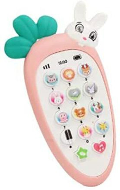 Pluspoint Baby Phone Toy for Kids with Light, Music - Phone Toy for Baby 6-36 Months(Pink)