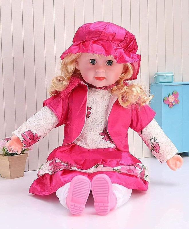 GKzon Plastic Kids Barbie Doll Playset/Gudiya/Doll for Kids with Foldable Hand(Multicolor)