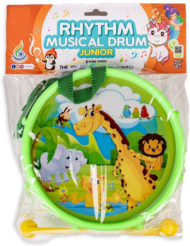 ZWINKO New Princess Musical Drum Set - Pink(Pink)