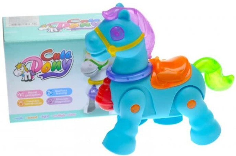 HouseOfCommon Dancing Horse for Kids with Music & Lights(Multicolor)