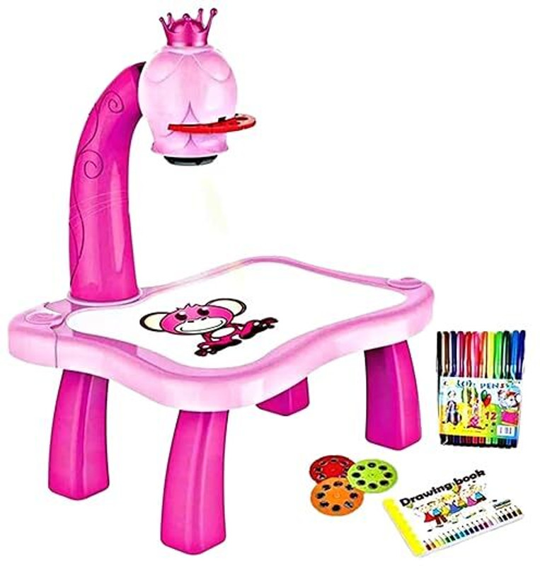 Pepstter Projector, Painting Set, and LED Drawing Table,Learning Kit(Multicolor)