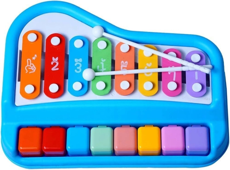 JELLYFISH14 PAINO AND XYLOPHONE 2 IN 1(Multicolor)