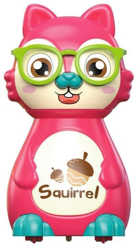 VACHASYA Press and Go Animal Car Toy – Cute Cartoonl Friction Powered Push and Go Car(Multicolor)