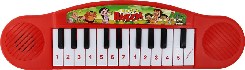 Humaira Organ Mini Musical Piano 22 Keys Keyboard Battery Operated Toy for Kids(Red)