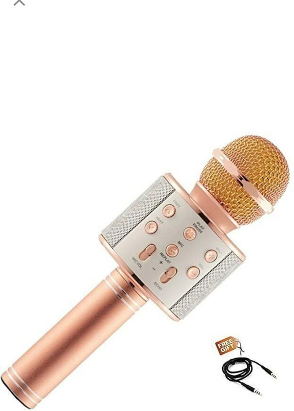SJVJ wireless microphone speaker bluetooth singing 9(Multicolor)