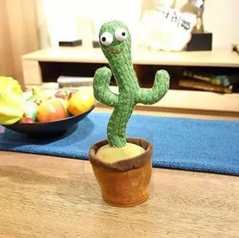 Anushka Toys Best Learning Cactus Plant Toy(Multicolor)